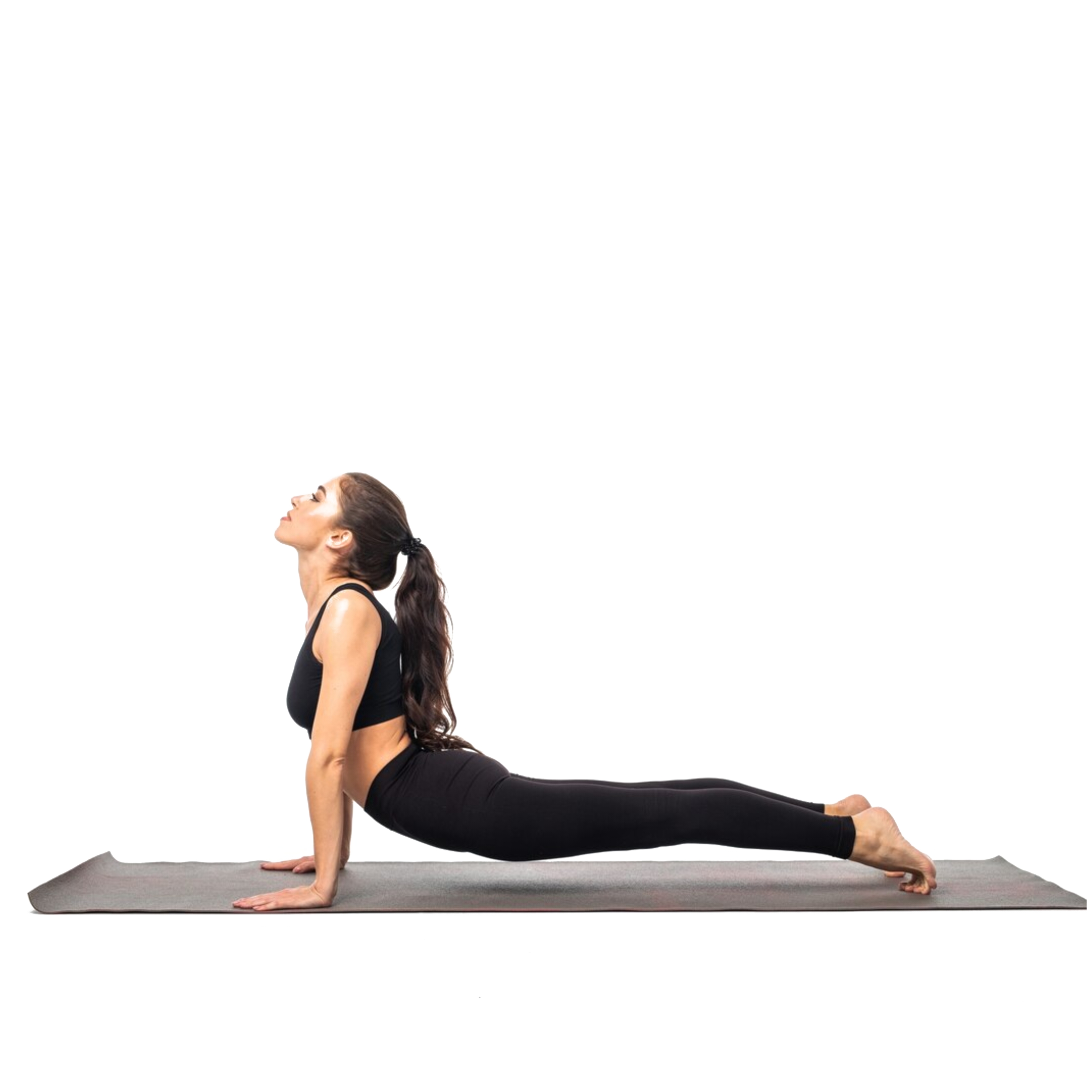 lose weight very quickly a girl doing bhujangasan in